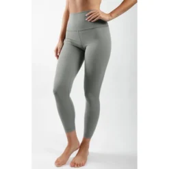 90 Degree By Reflex - Women's Wonderlink Elastic Free High Waist Ankle Length Leggings