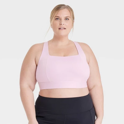 Women's Medium Support Square Neck Crossback Sports Bra - All In Motion™ - Image 7