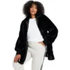 June + Vie By Roaman's Women’s Plus Size Zip-Up Faux Fur Jacket