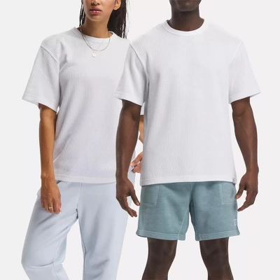 Reebok Classics Wardrobe Essentials Waffle Tee - Image 8
