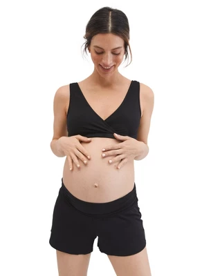 Ruched Waist Maternity Sleep Shorts | Motherhood Maternity - Image 2