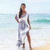 Women's Floral Boho Print Maxi Cover Up - Cupshe - One Size Fits Most