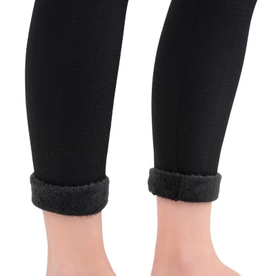 MUK LUKS Women's Fur Lined Leggings - Image 2
