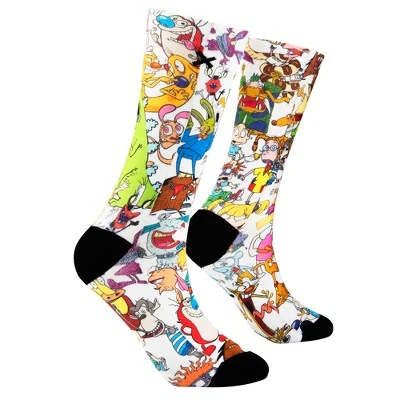 Odd Sox, 90'S Squad, Funny Novelty Socks, Adult, Medium