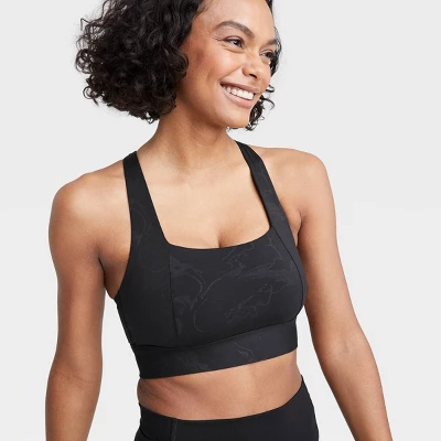 Women's Medium Support Square Neck Crossback Sports Bra - All In Motion™ - Image 4